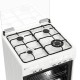Thermogatz TGS 5021 WH Κουζίνα Υγραερίου 49lt με Εστίες Υγραερίου Π60εκ. Λευκή
